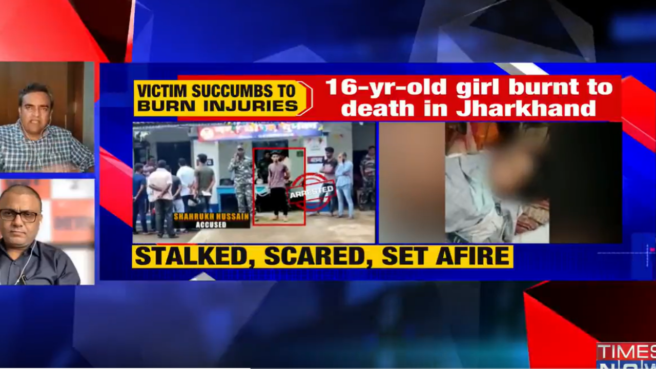 Jharkhand girl set ablaze