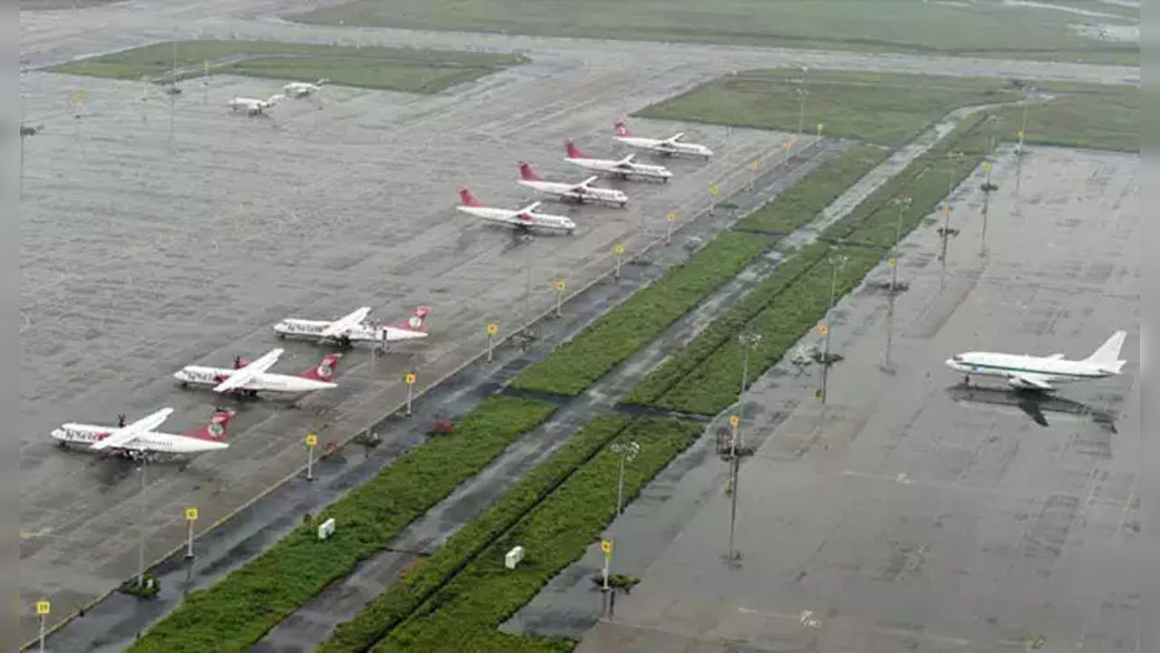 Chennai Airport File photo.