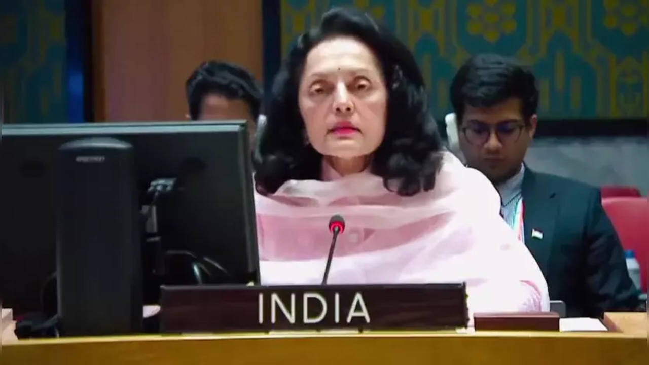 ​Indian Ambassador Ruchira Kamboj​ at UNSC