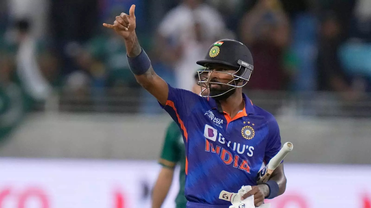 Hardik Pandya was India's match-winner vs Pakistan in Asia Cup 2022