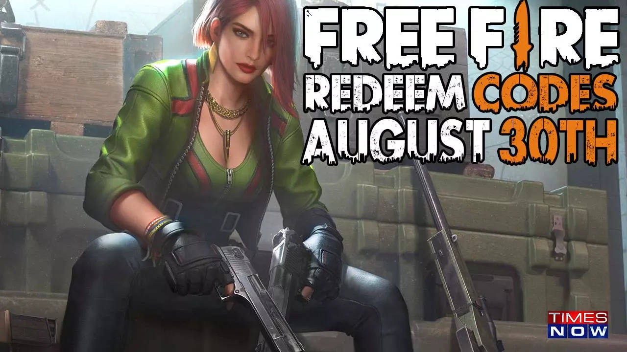 Freefire Redeem Codes For August 30