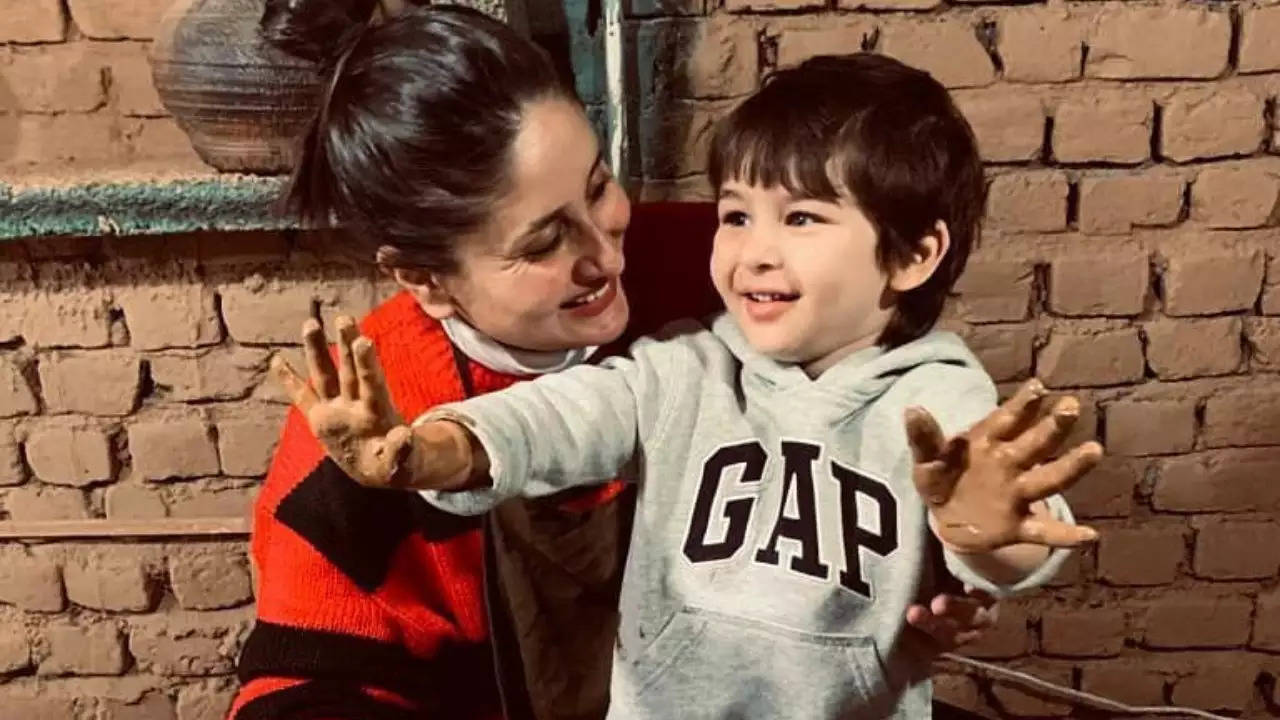 Kareena with Taimur