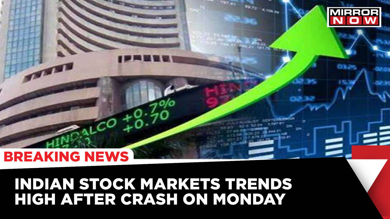 Indian Market Recovers After Disastrous Trends On Monday, Sensex Rises ...