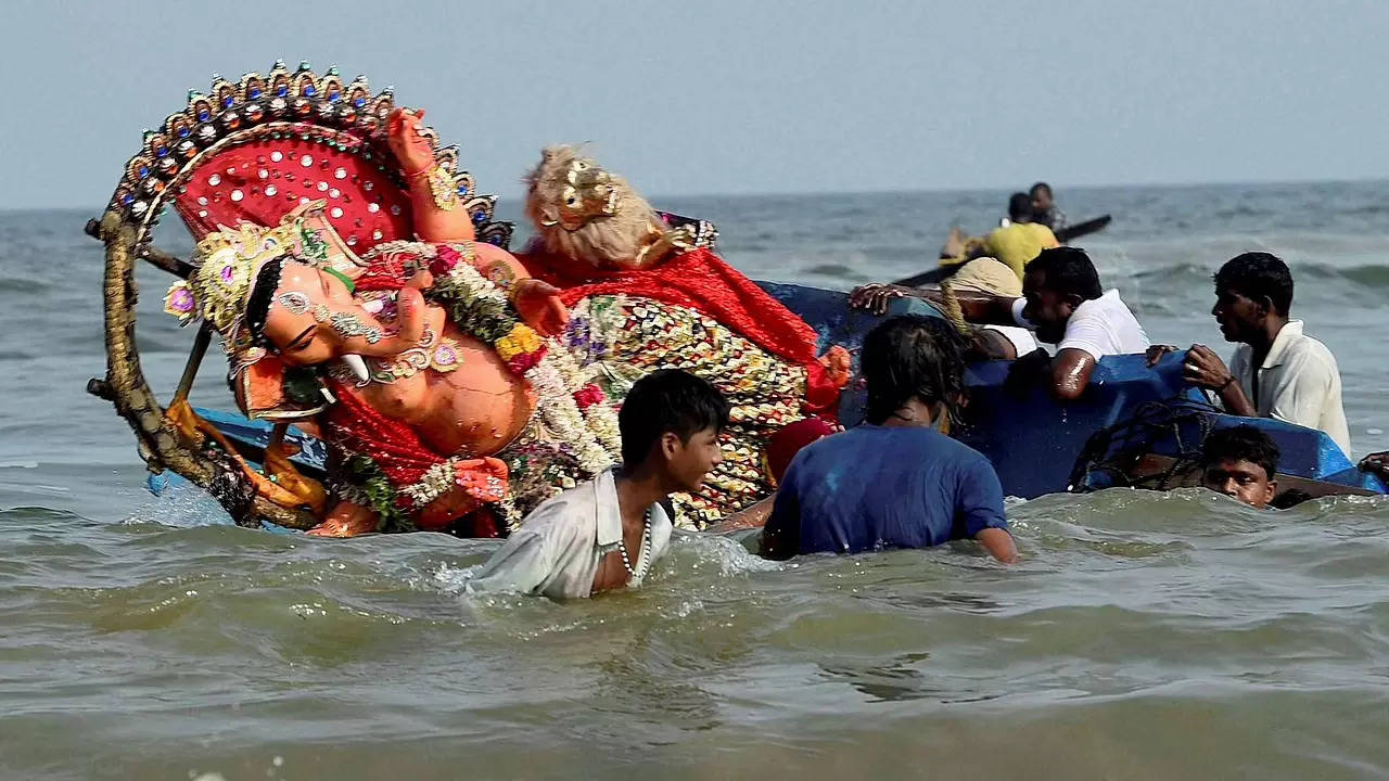 Immersion of Ganesha idols will take place on September 9.