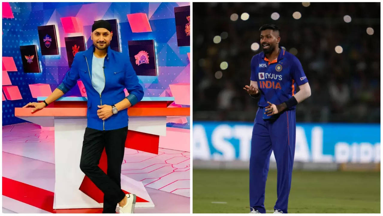 Hardik Pandya Harbhajan Singh IANS AP