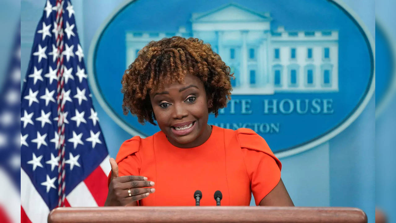 Press briefing at the White House in Washington