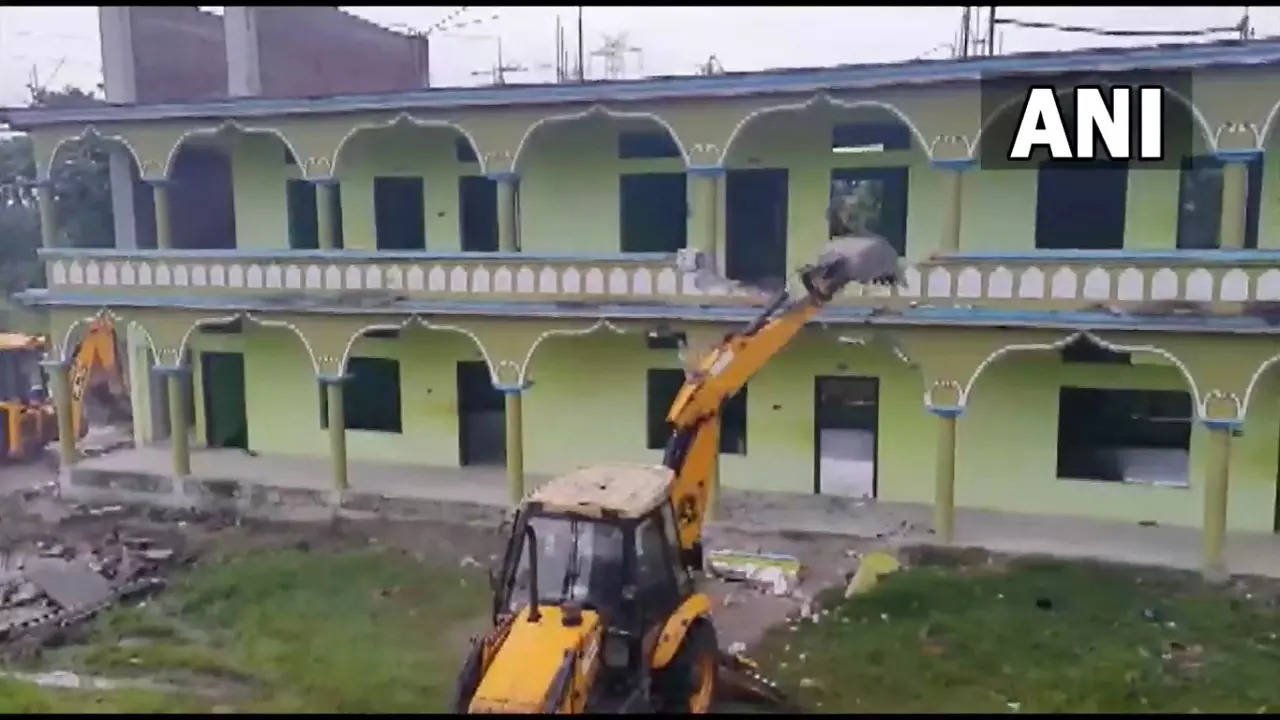 madrassa demolition assam