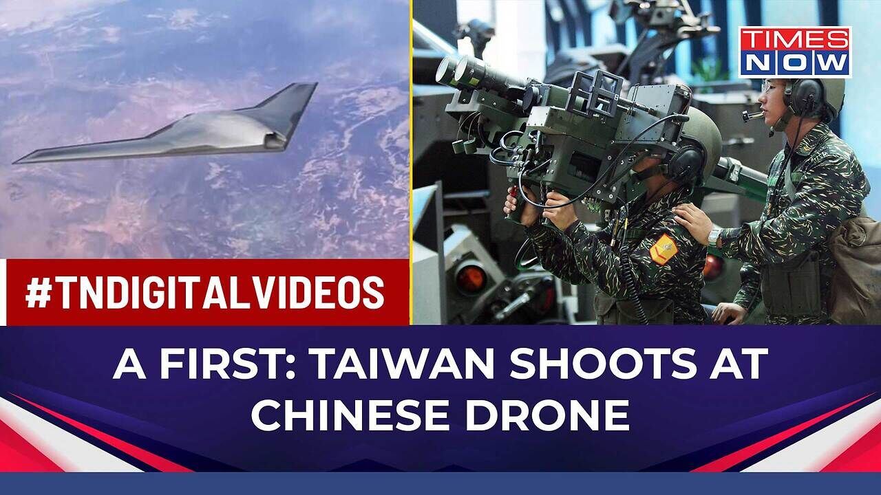 Taiwan 'Not-Afraid' As It Fires Warning Shots At Chinese Drones For The ...