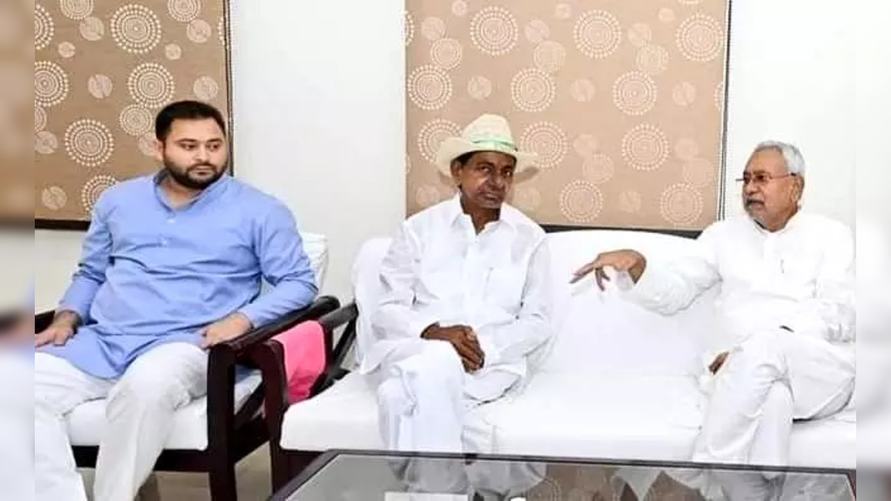 KCR nitish kumar tejashwi yadav