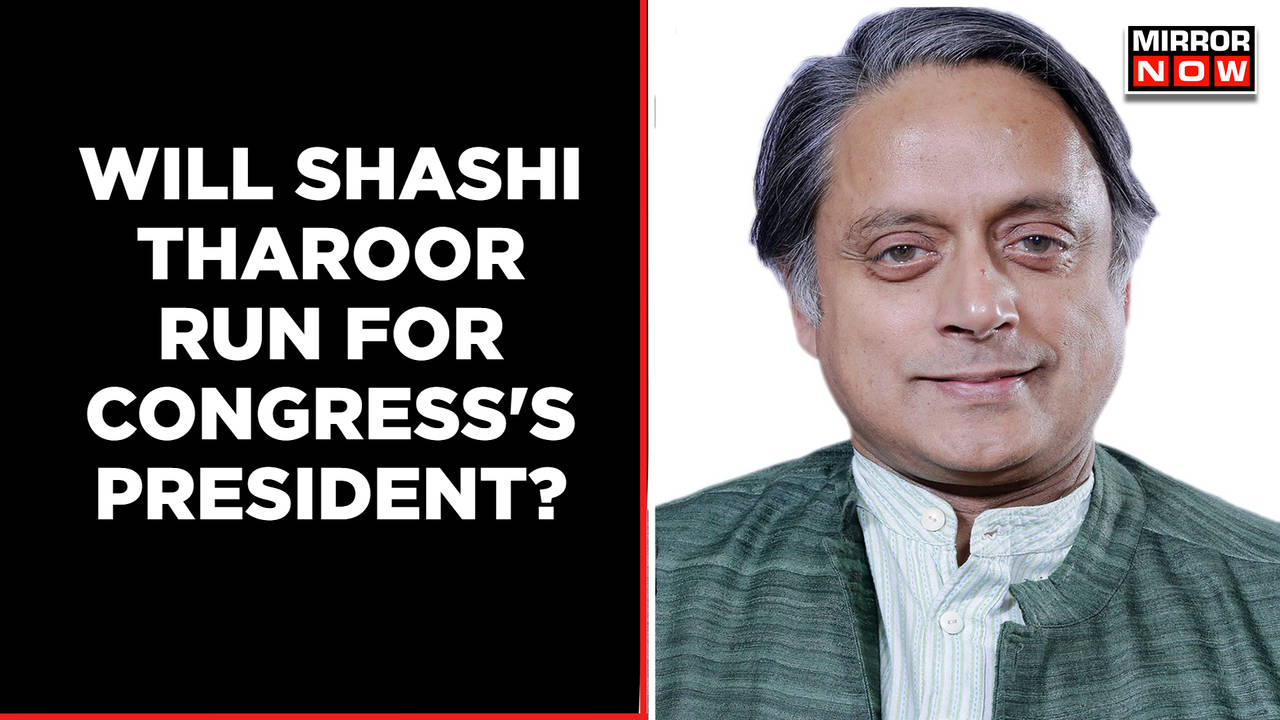 Shashi Tharoor Speaks On Congress President Election Drops Hint Over His President Poll 2277