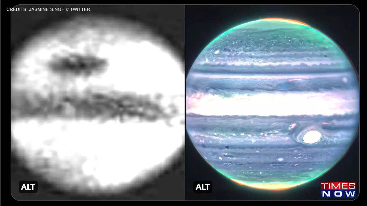 Earliest photo of Jupiter vs Image from Hubble vs latest capture by James Webb Space Telescope - Times Now