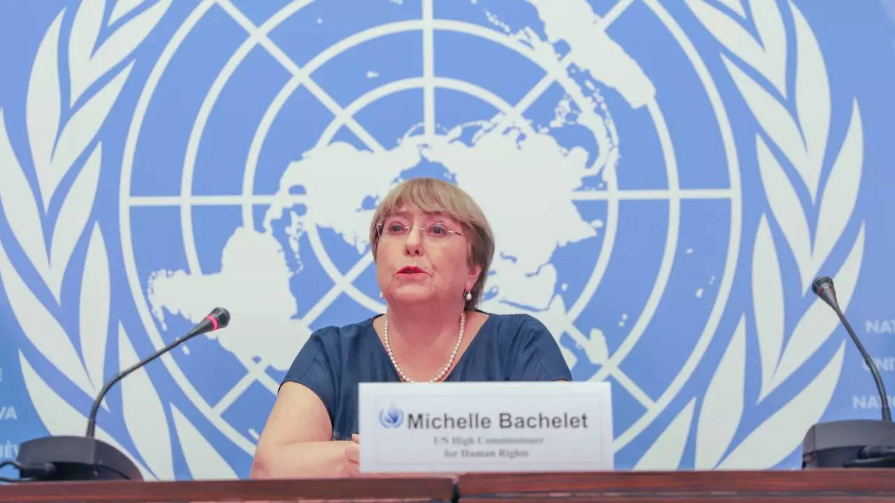 UNHumanRights twitter Michelle Bachelet Photo