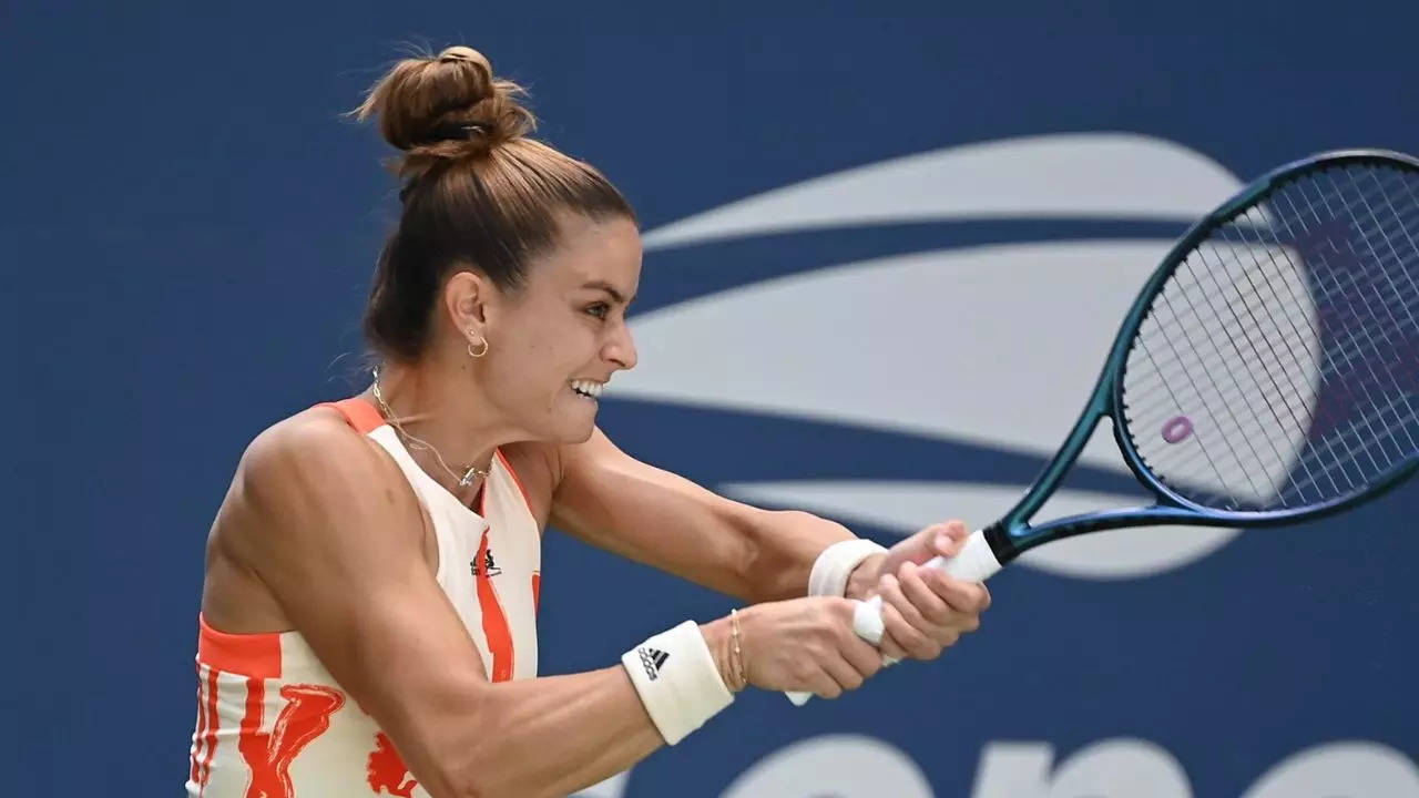 Maria Sakkari twitter photo US Open loss 