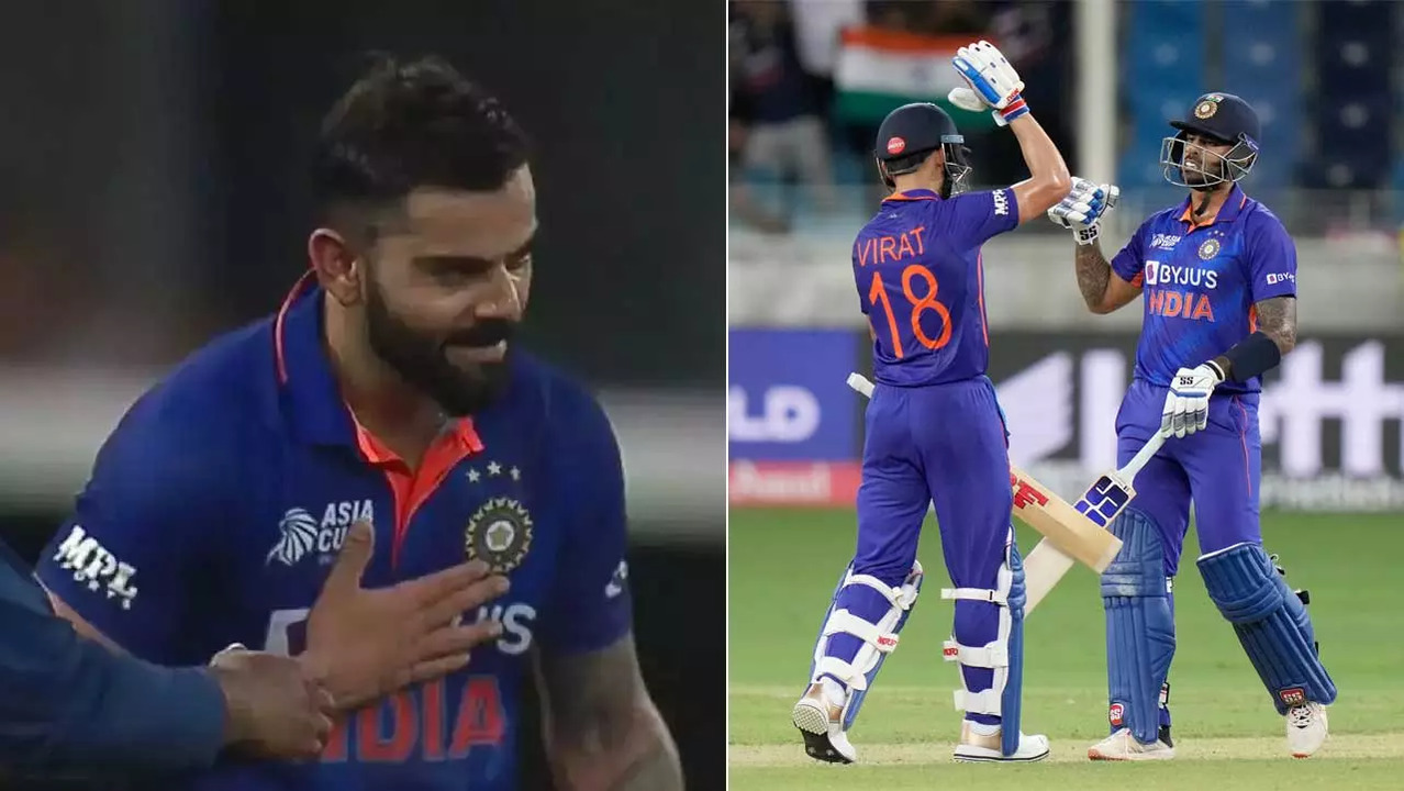 Virat Kohli doffed his hat to Suryakumar Yadav