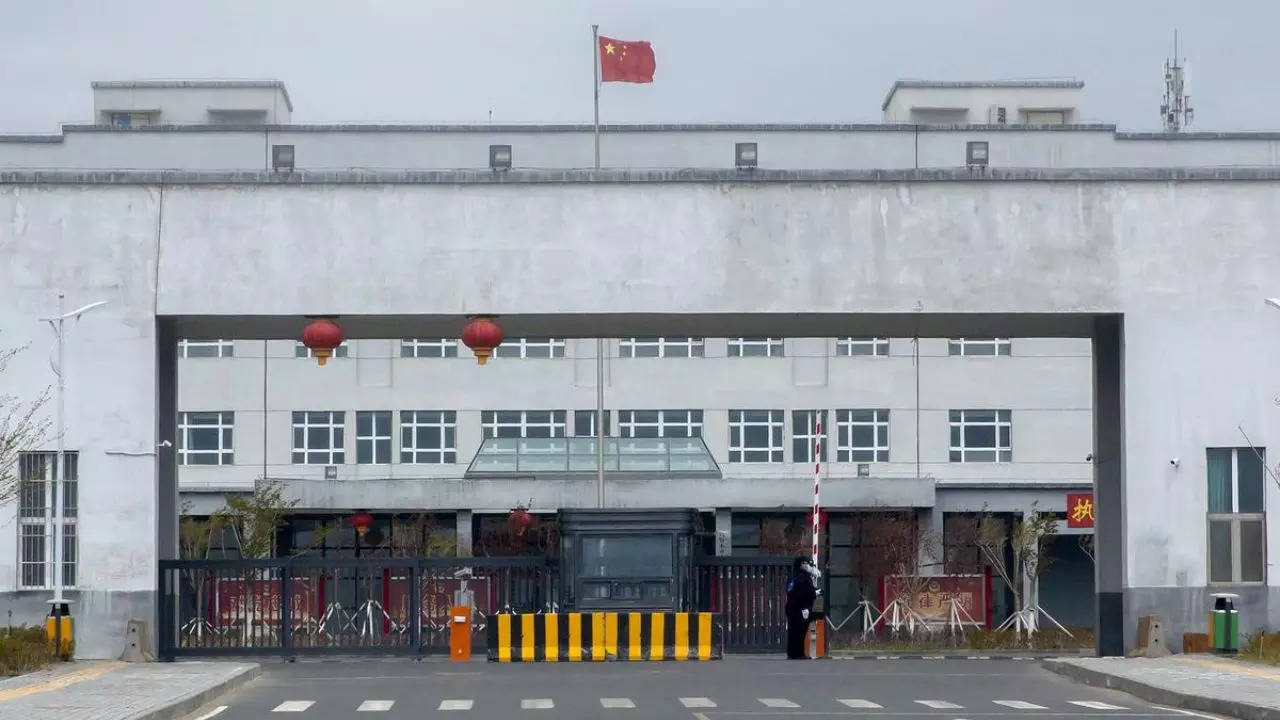 Urumqi No. 3 Detention Center in Dabancheng in western China’s Xinjiang 