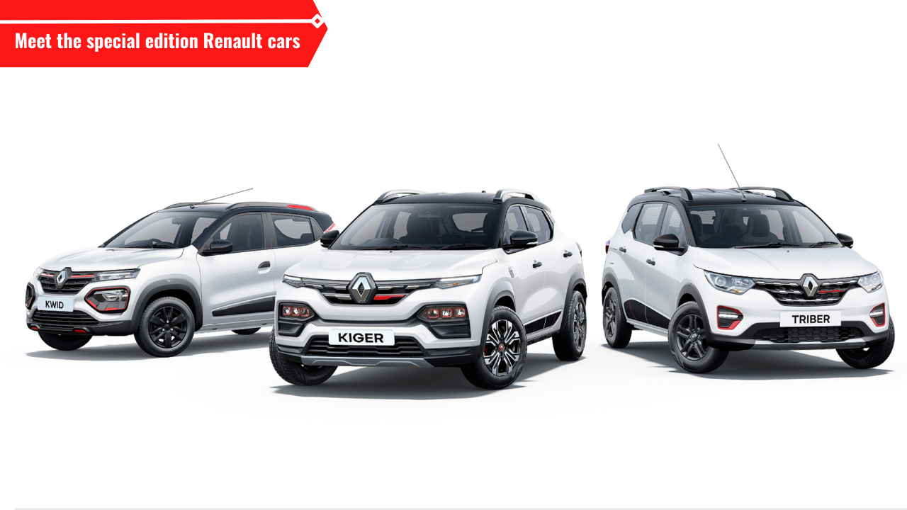 Special edition Renault cars