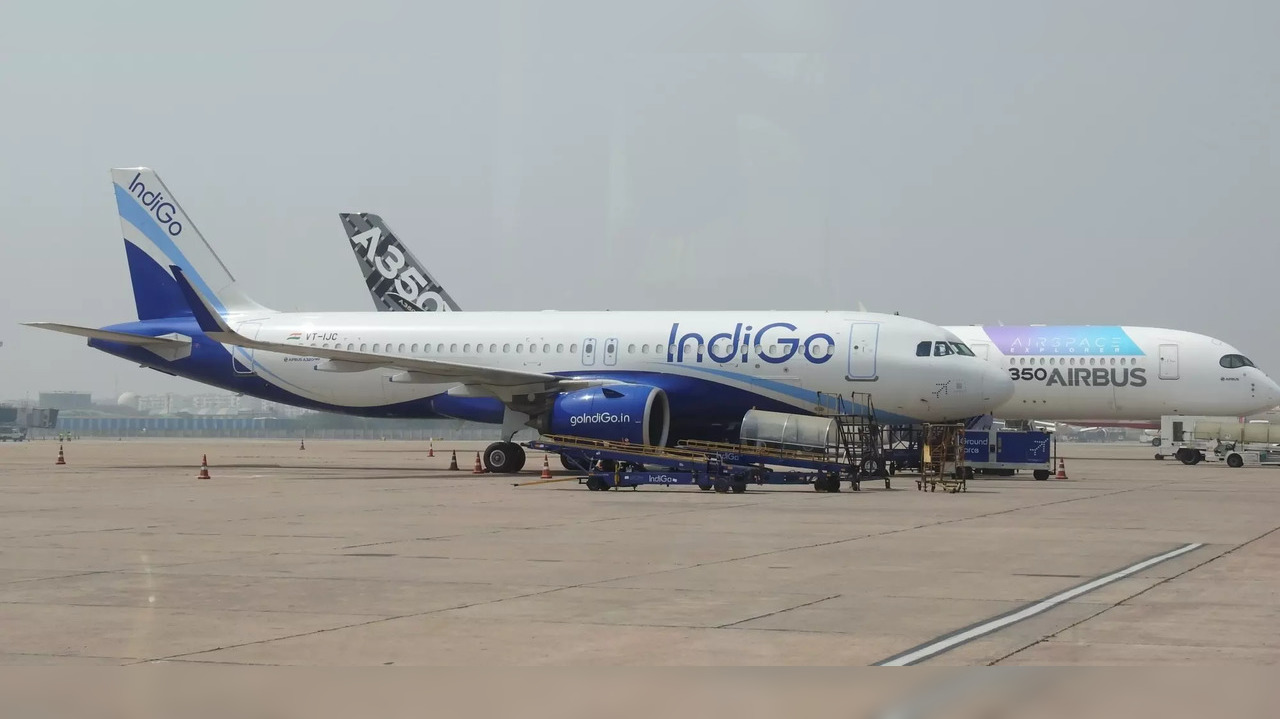 Indigo plane