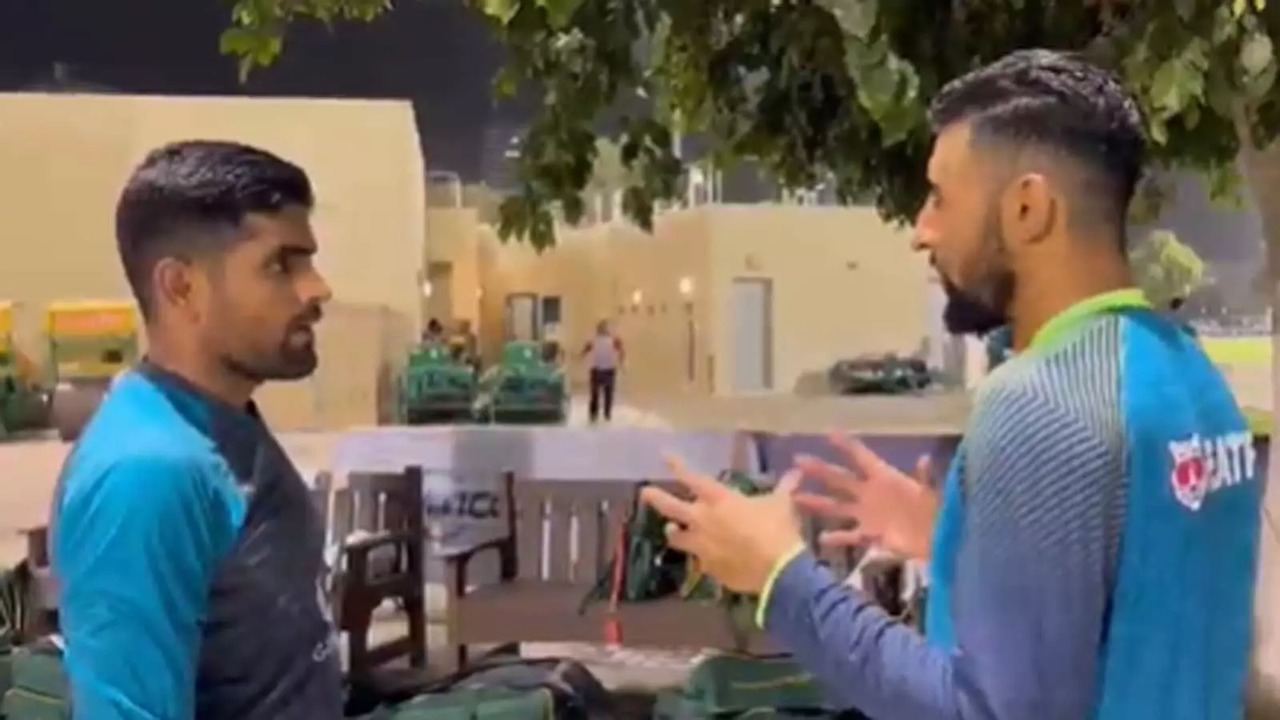 Babar Azam and Nizakat Khan had a candid chat ahead of HK vs PAK match