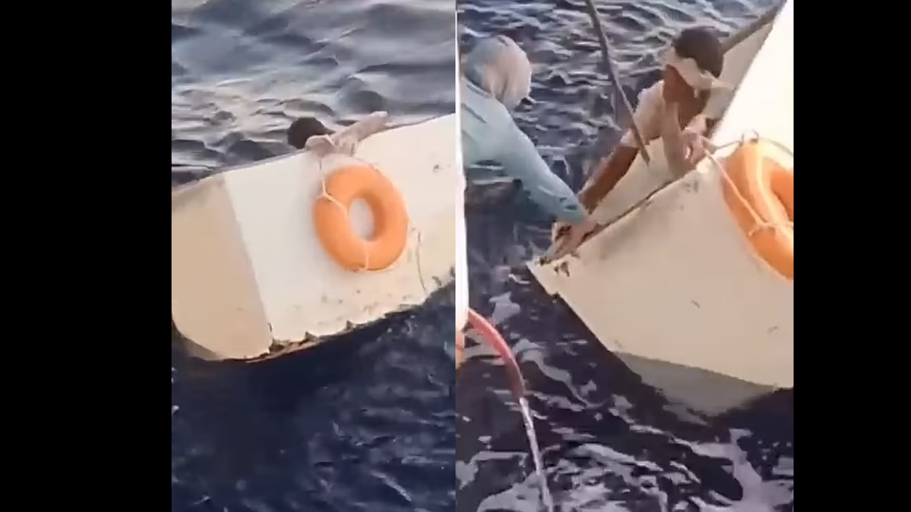 Brazillian man survives after spending 11 days in freezer as his boat sank in the Atlantic