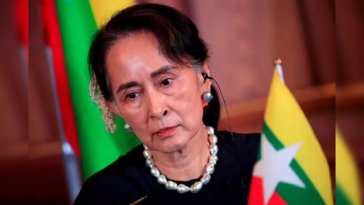 Myanmar's deposed former leader Aung San Suu Kyi