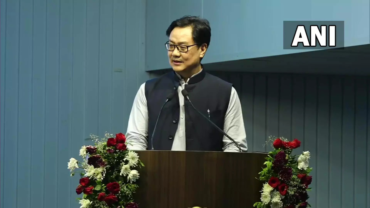 Union Law Minister Kiren Rijiju