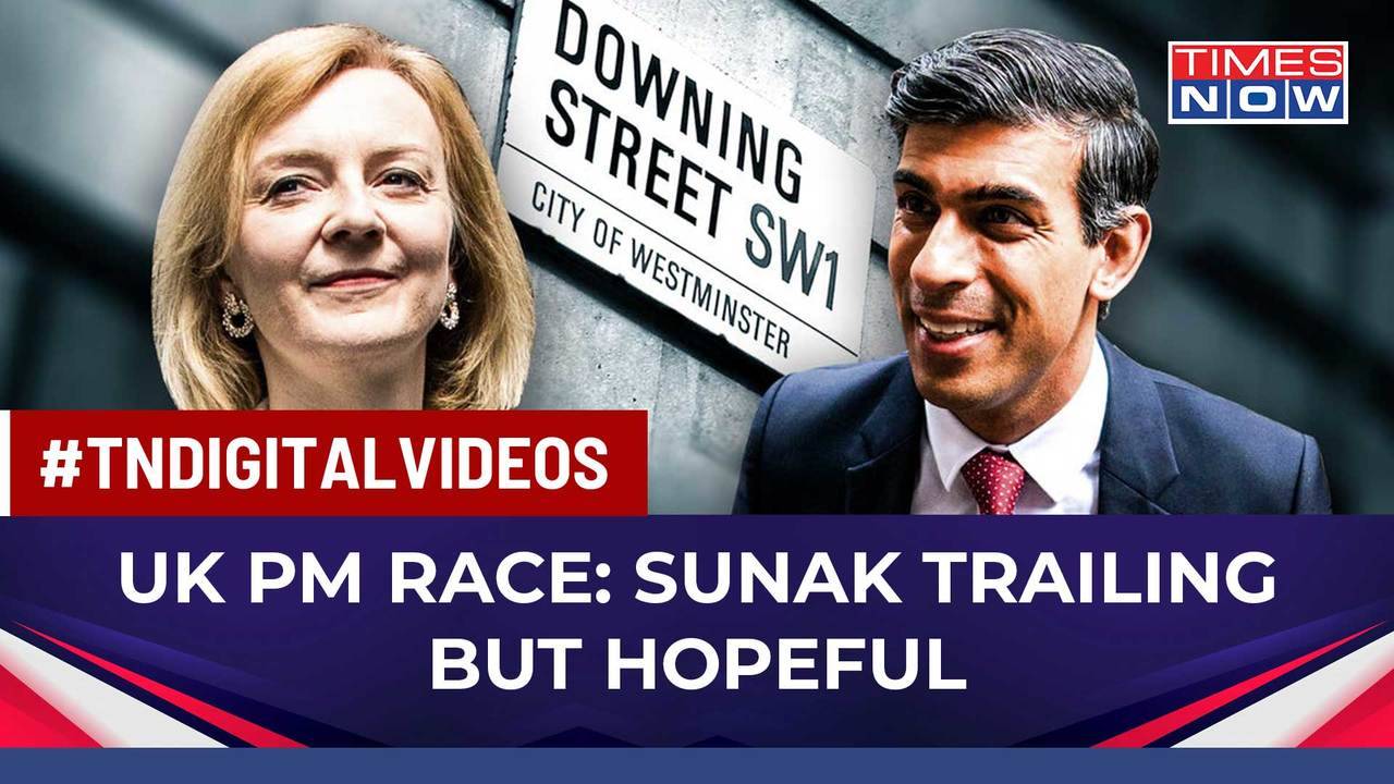 UK PM RACE: How Rishi Sunak, Trailing Liz Truss, Ended His Campaign On ...