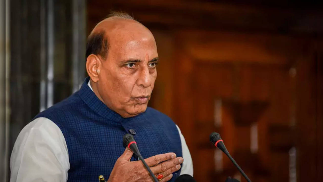 Defence Minister Rajnath Singh