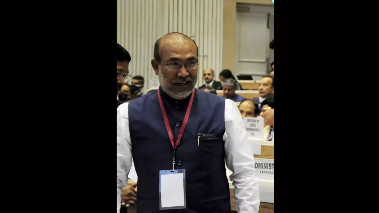 Manipur CM N Biren Singh