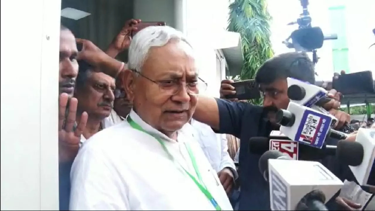 nitish kumar times.