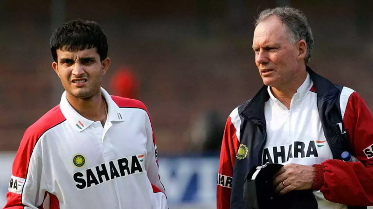 GAnguly Greg Chappell AP