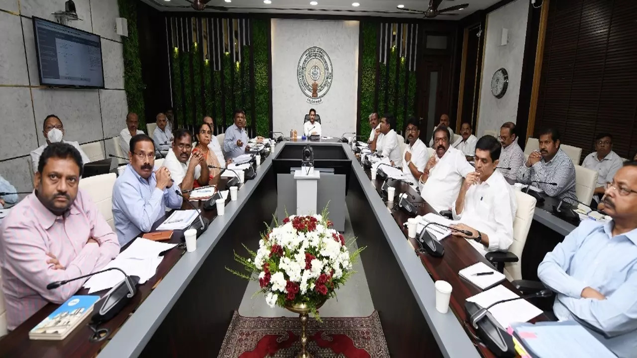 Chief Minister YS. Jagan Mohan Reddy chaired a review meeting with the State Investment Promotion Board (SIPB)