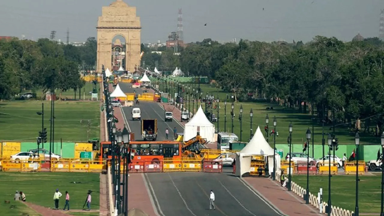 The government has decided to rename the historic Rajpath and central vista lawns in New Delhi as 'Kartavya Path'