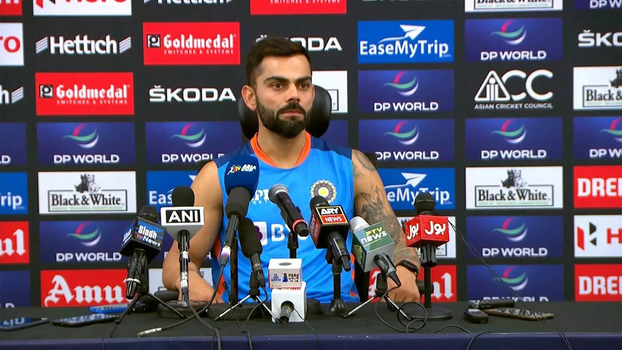 Virat Kohli had made a startling comment in press conference after Pakistan match