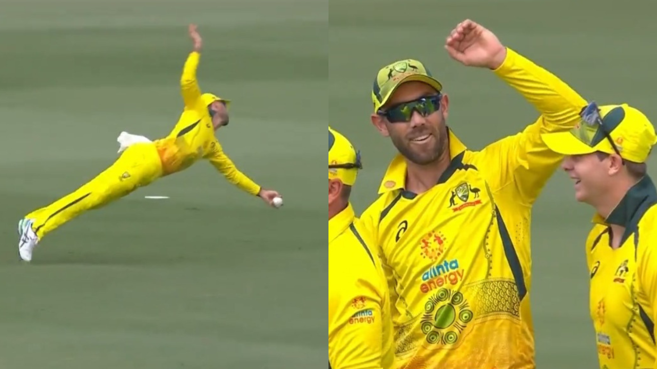 Glenn Maxwell catch