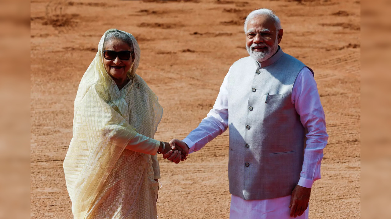 Bangladesh Prime Minister Sheikh Hasina visits India