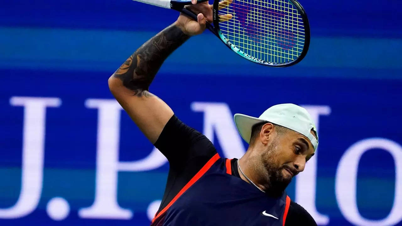 Watch Furious Nick Kyrgios breaks rackets after US Open 2022 exit in quarter-final Tennis News, Times Now