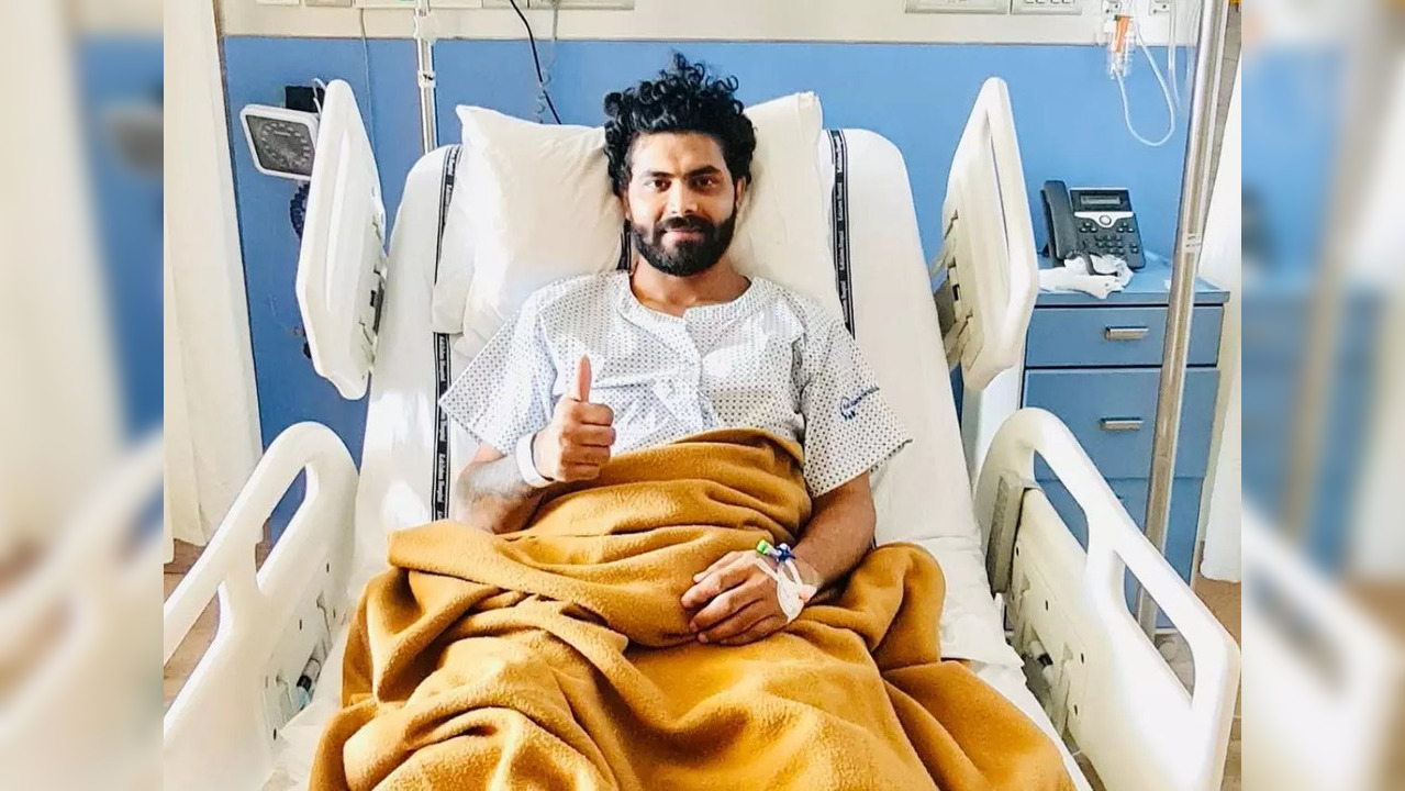 Indian cricket team’s all-rounder Ravindra Jadeja recently went through knee surgery and is now hoping to start rehab soon. (Photo credit: Ravindra Jadeja)