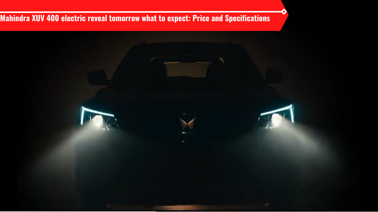 Mahindra XUV400 teased