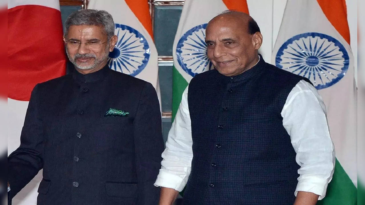 ​S Jaishankar and Rajnath Singh