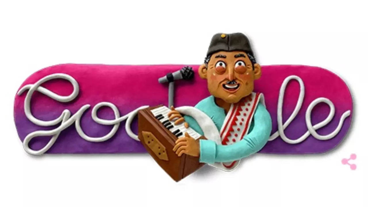 Bhupen Hazarika Google Doodle