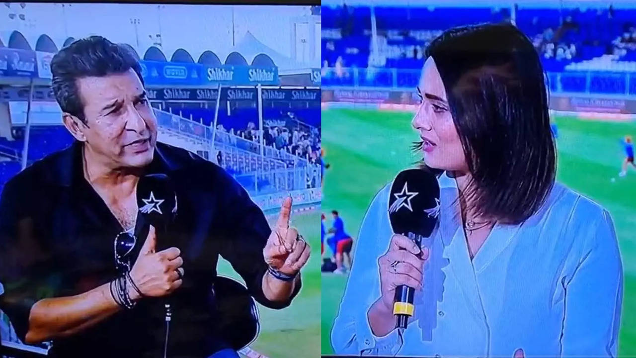 Rohit Sharma is probably sick watching himself on TV Wasim Akram reacts fumes to Mayanti Langers question Cricket News, Times Now