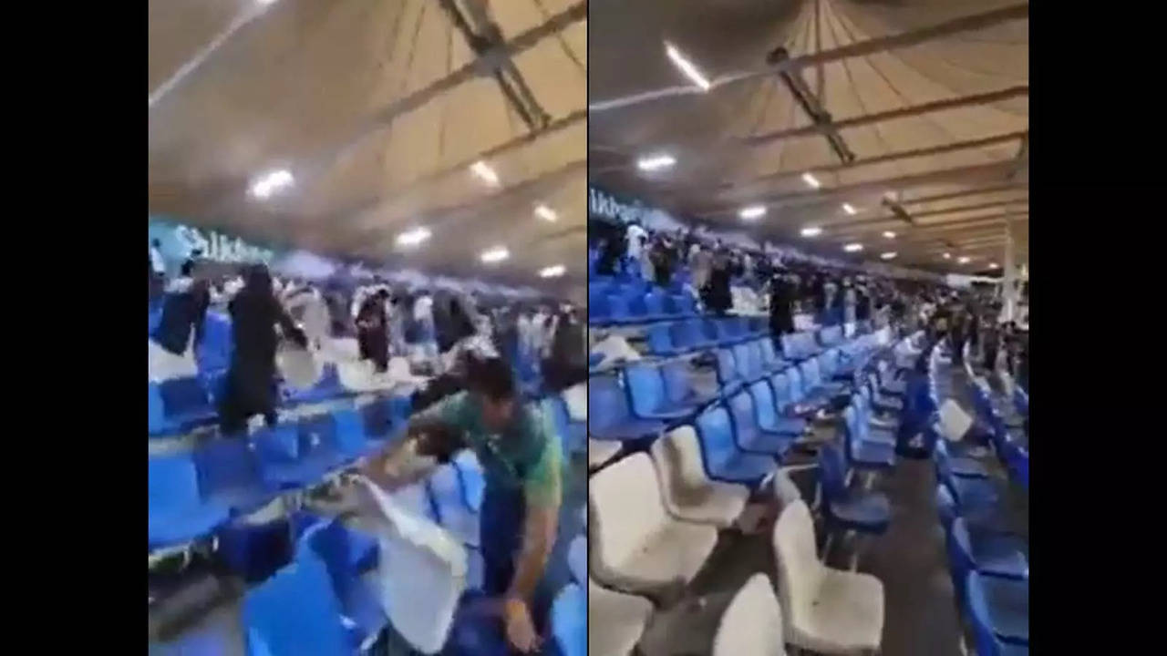 Afghanistan fans created a ruckus at Sharjah following their team's defeat