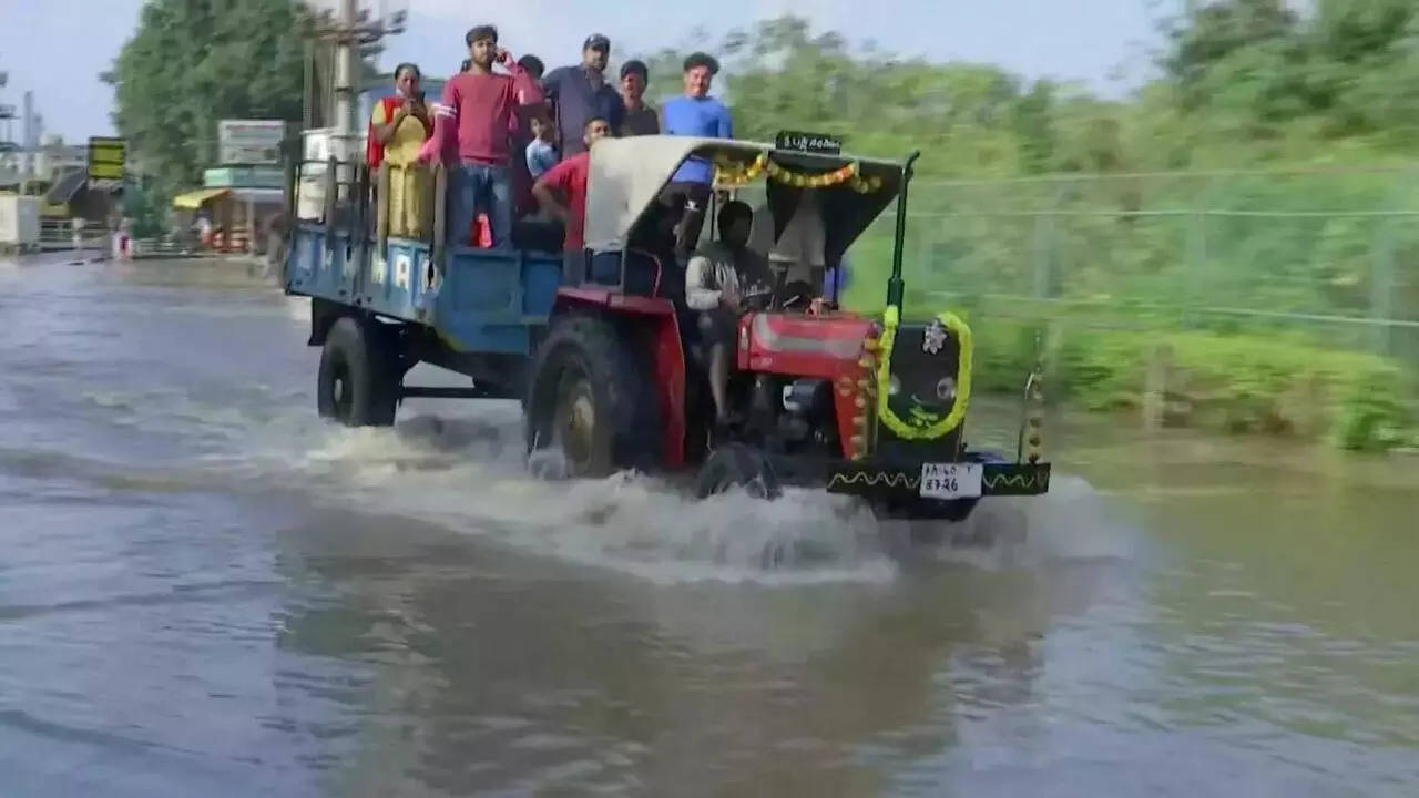 Bengaluru rain tractor