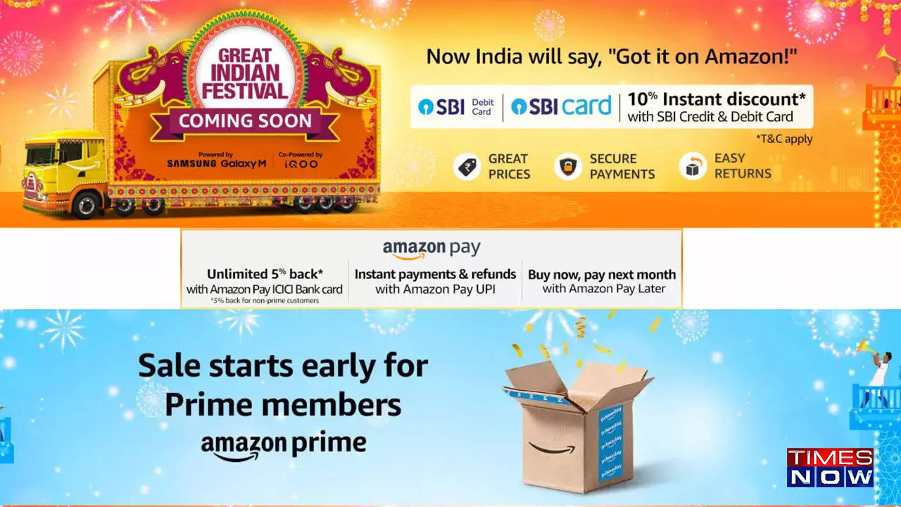 Amazon Announces Great Indian Festival 2022: Know All Deals And ...