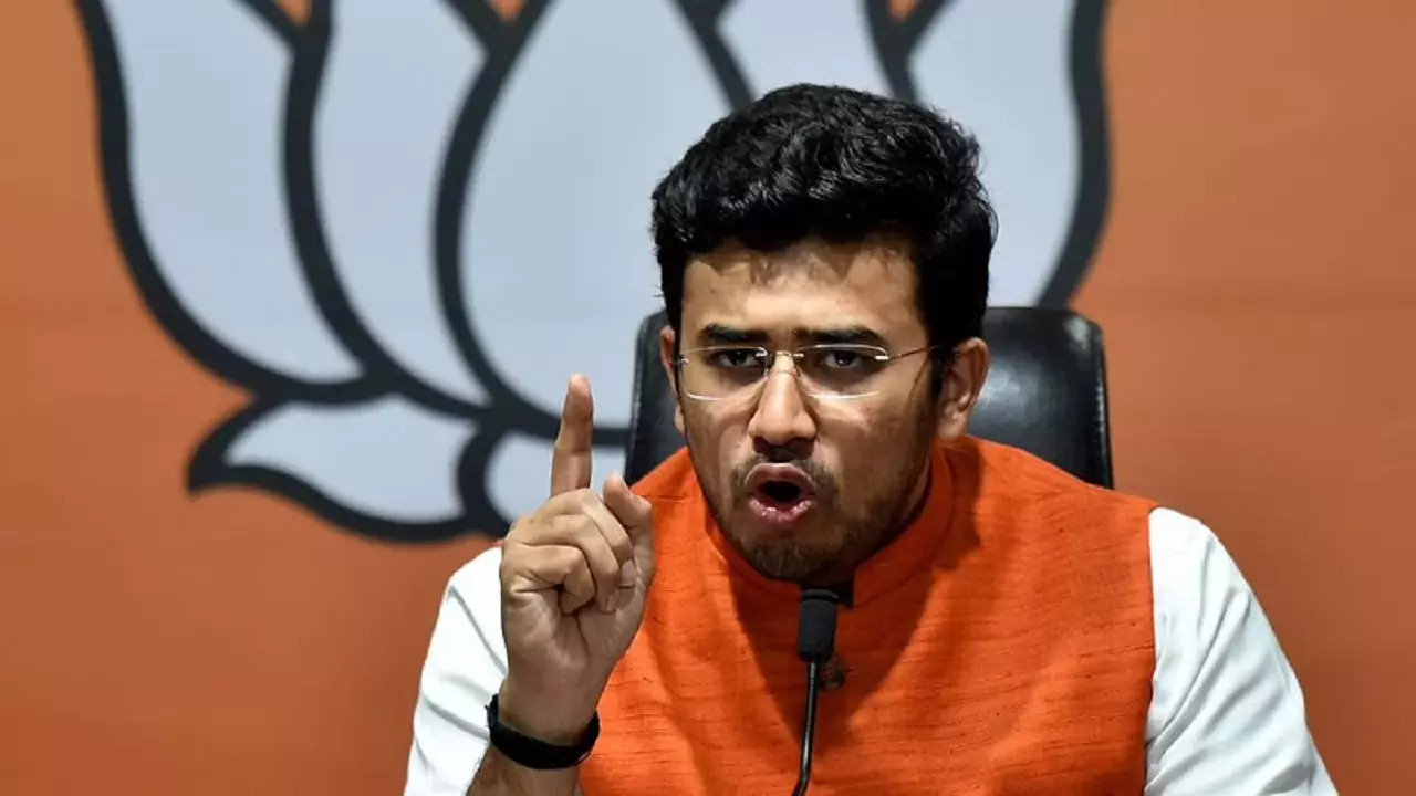 BJP MP Tejasvi Surya