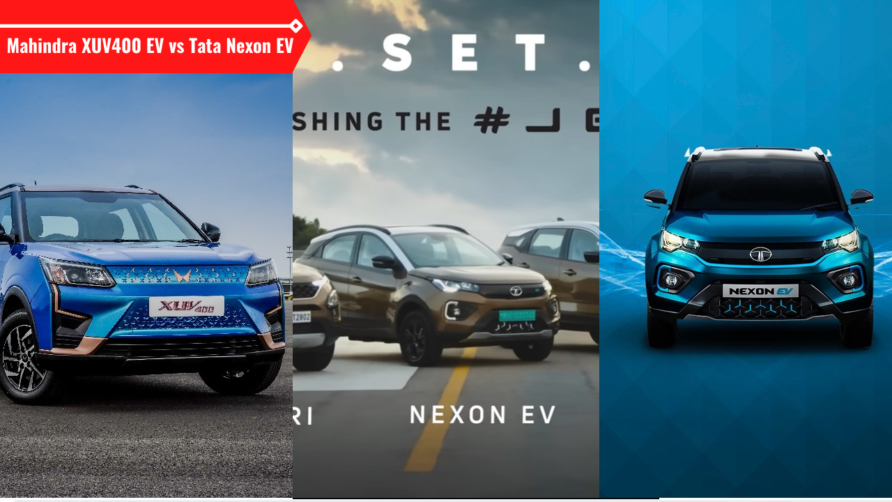 Mahindra XUV400 EV vs Tata Nexon EV Prime vs Tata Nexon EV Max