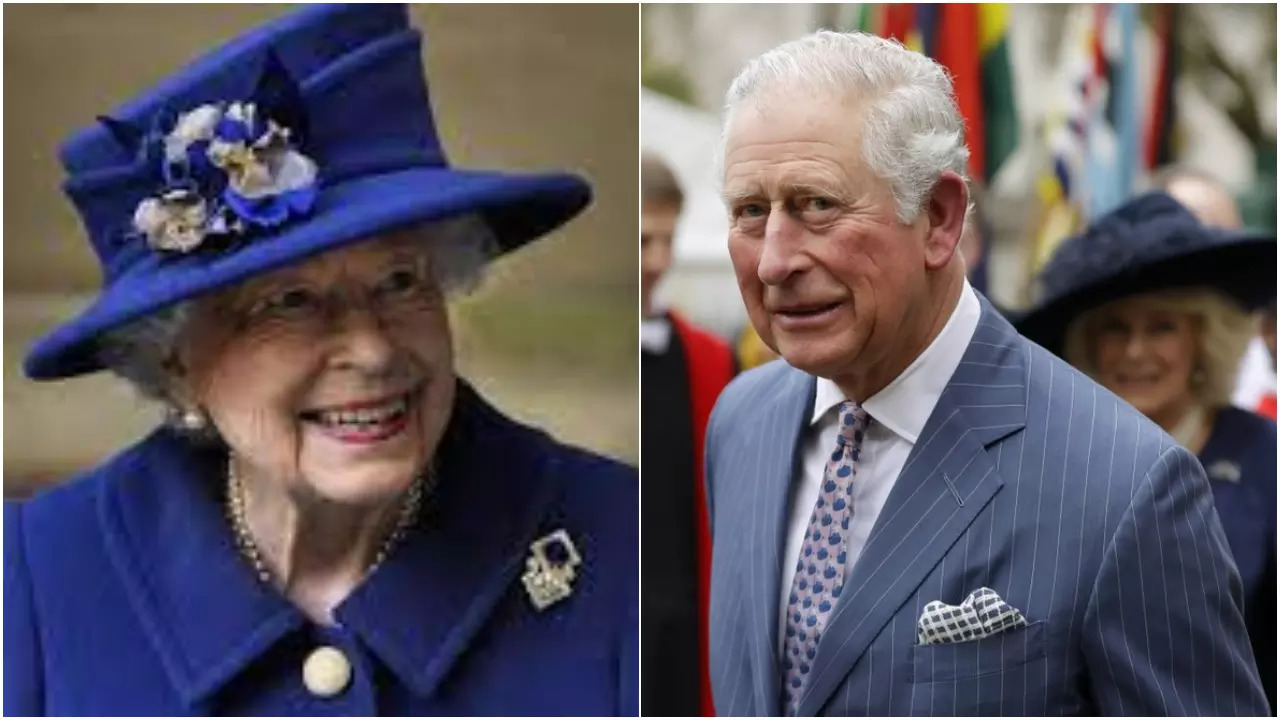 Queen Elizabeth and Prince Charles