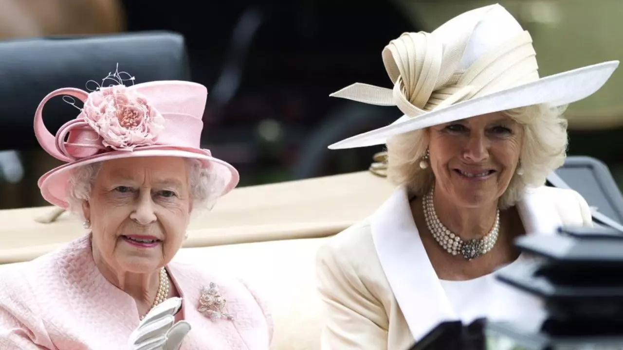 Camilla with Queen Liz royal ascot 2013 AP photo