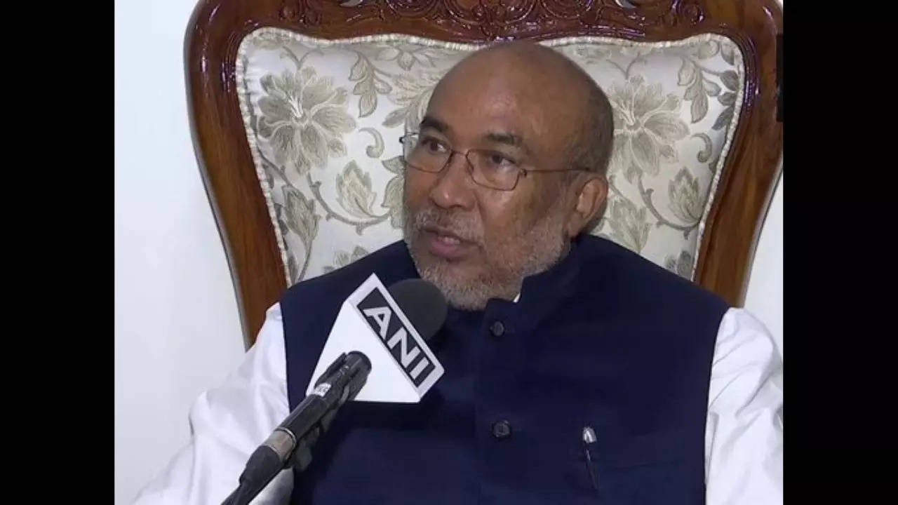 Manipur CM N Biren Singh