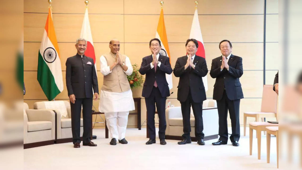 Rajnath singh jaishankar meet Japan PM.